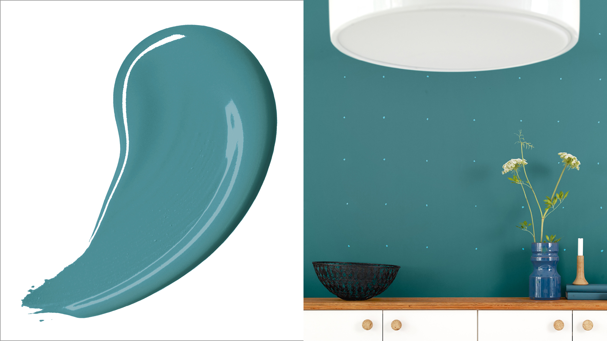 Essayez le turquoise polyvalent Le turquoise est la couleur préférée des décorateurs tendance, mais il est aussi très polyvalent. Il convient aussi bien comme toile de fond pour des déco ultra contemporaines que dans les maisons les plus traditionnelles.
